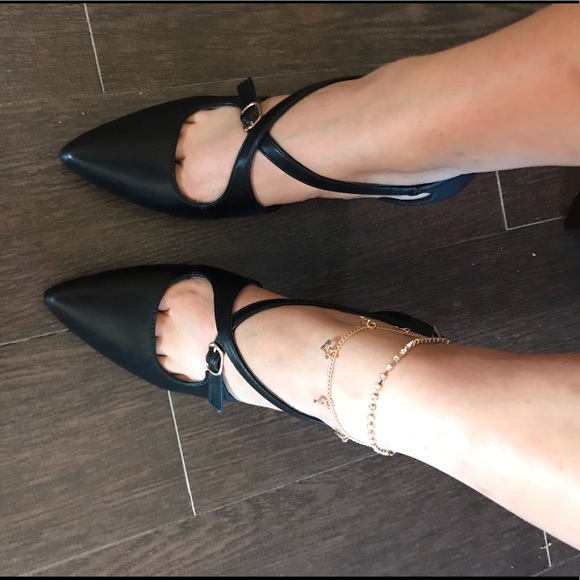 New Criss Cross Buckle Heels - Picture 9 of 11